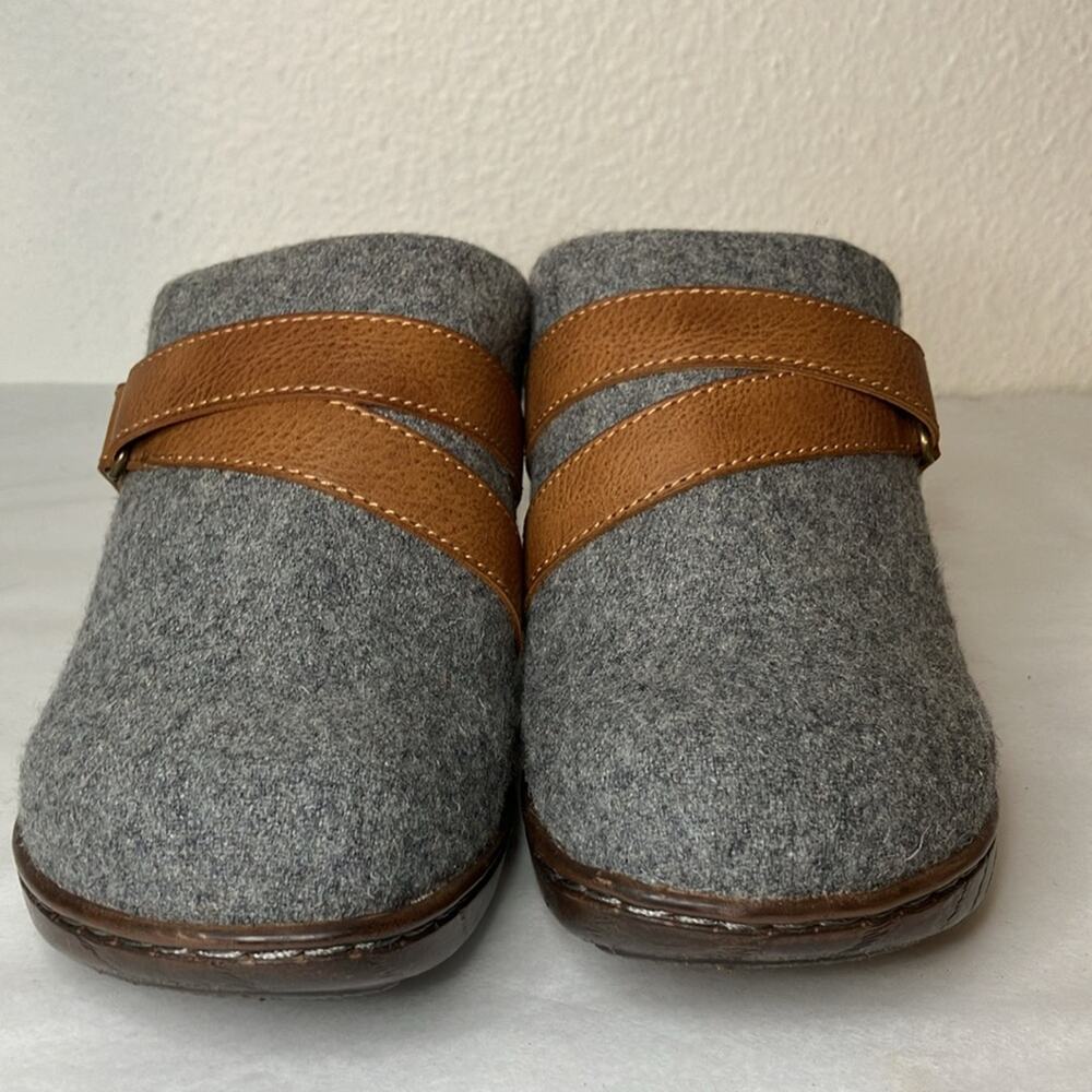 NWT Women's b.o.c. Mae Wool Comfort Clog slip‎ on super soft warm - Picture 2 of 6